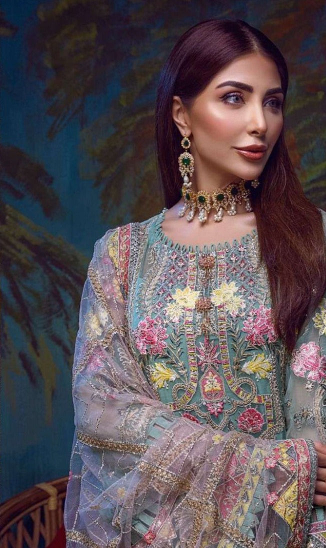 Rinaz Fashion Adan Libas Vol 13 Pakistani Style Designer Wedding Wear Salwar Kameez