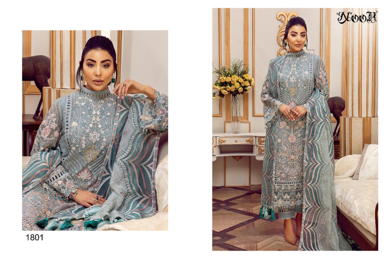 Noor Adan Libas Vol 2 Georgette Designer Pakistani Style Wedding Wear Salwar Suits