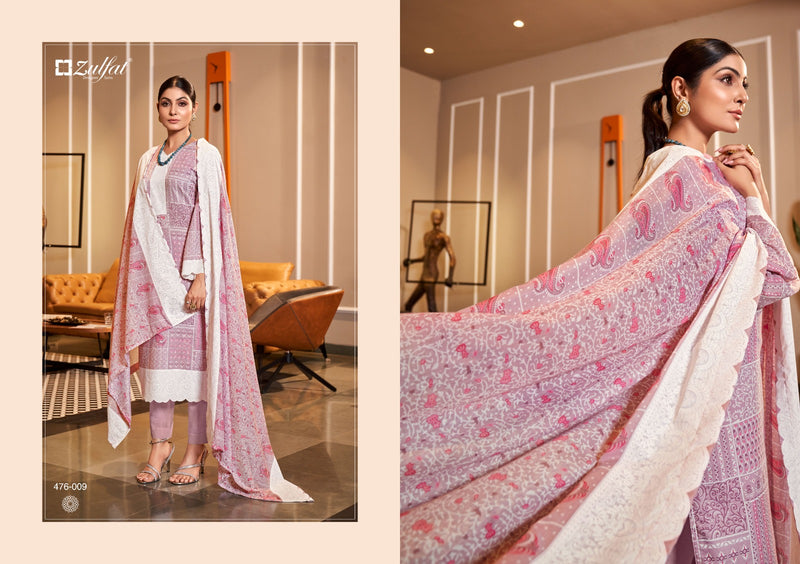 Zulfat Designer Suits Afsana Pure Cotton Exclusive Designer Printed Designer Salwar Kameez