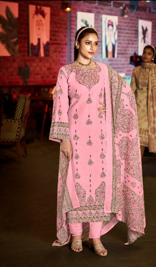 Zulfat Designer Suits Aline Cotton Exclusive Printed Party Wear Salwar Suits