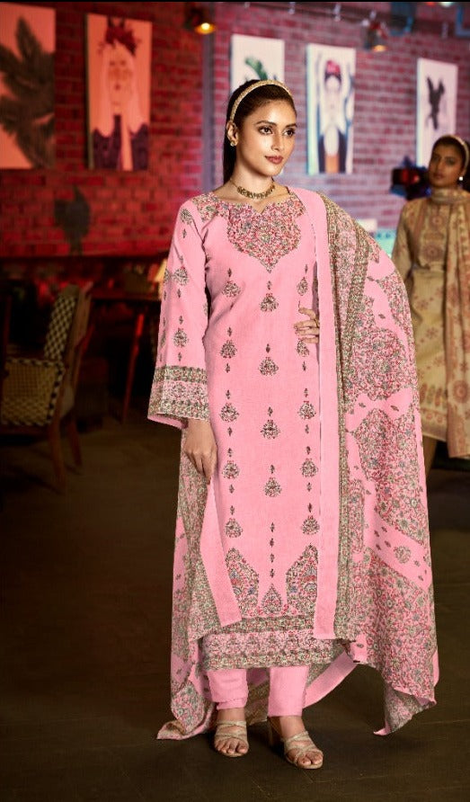 Zulfat Designer Suits Aline Cotton Exclusive Printed Party Wear Salwar Suits