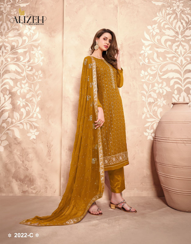 Alizeh Murad Vol 4 Georgette Fabrics Salwar Suit