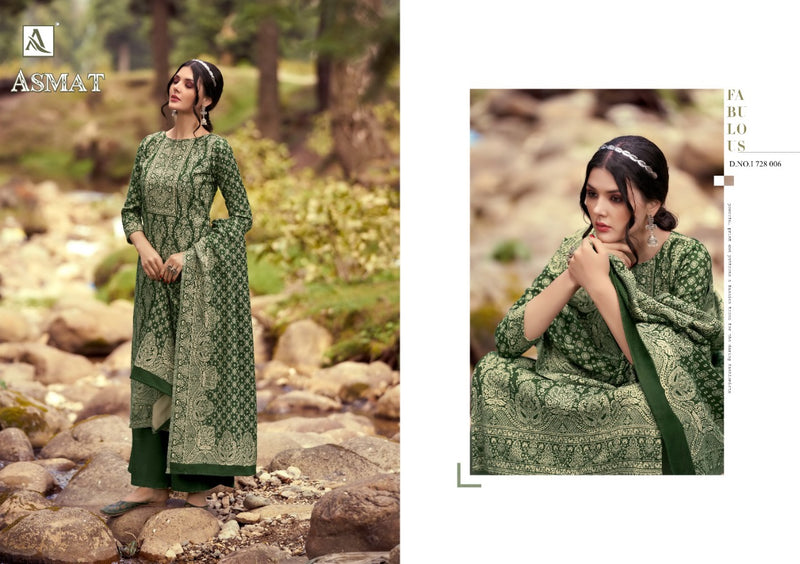 Alok Suit Asmat Pure Woolen Pashmina Designer Winter Wear Salwar Kameez