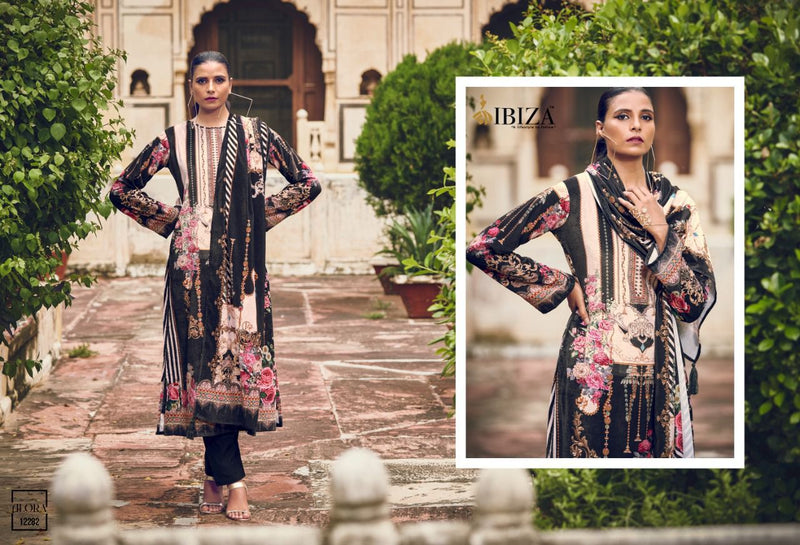 Ibiza Alora Velvet With Printed Work Stylish Designer Pakistani Salwar Kameez