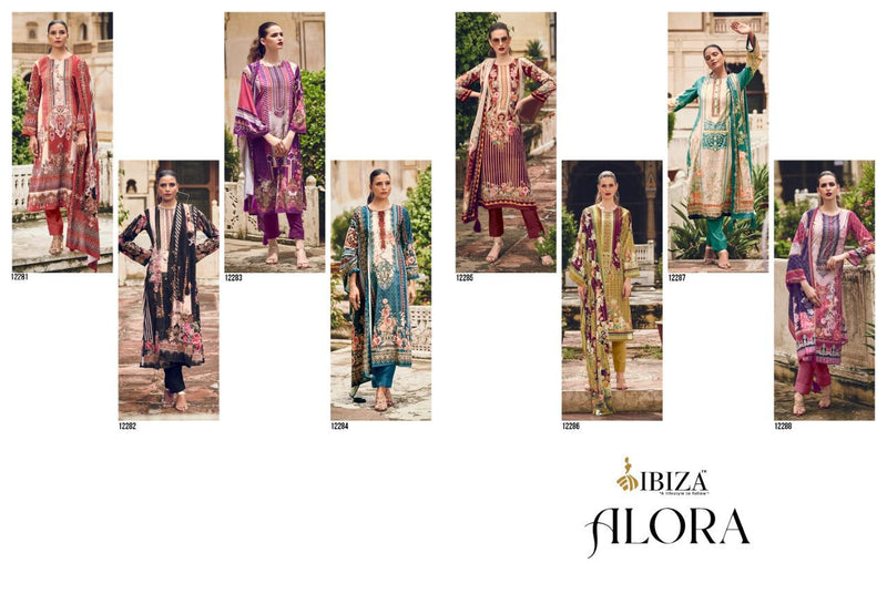 Ibiza Alora Velvet With Printed Work Stylish Designer Pakistani Salwar Kameez