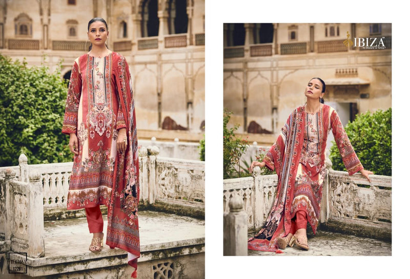 Ibiza Alora Velvet With Printed Work Stylish Designer Pakistani Salwar Kameez