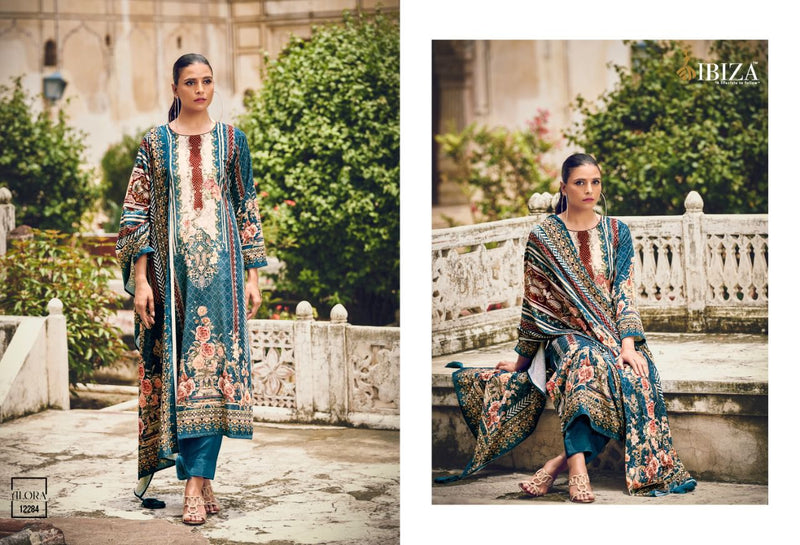 Ibiza Alora Velvet With Printed Work Stylish Designer Pakistani Salwar Kameez