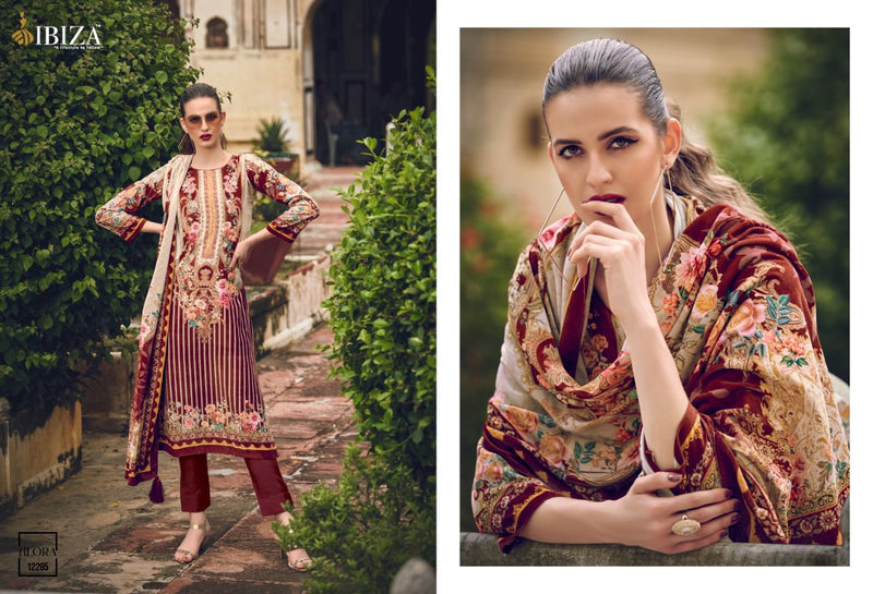 Ibiza Alora Velvet With Printed Work Stylish Designer Pakistani Salwar Kameez