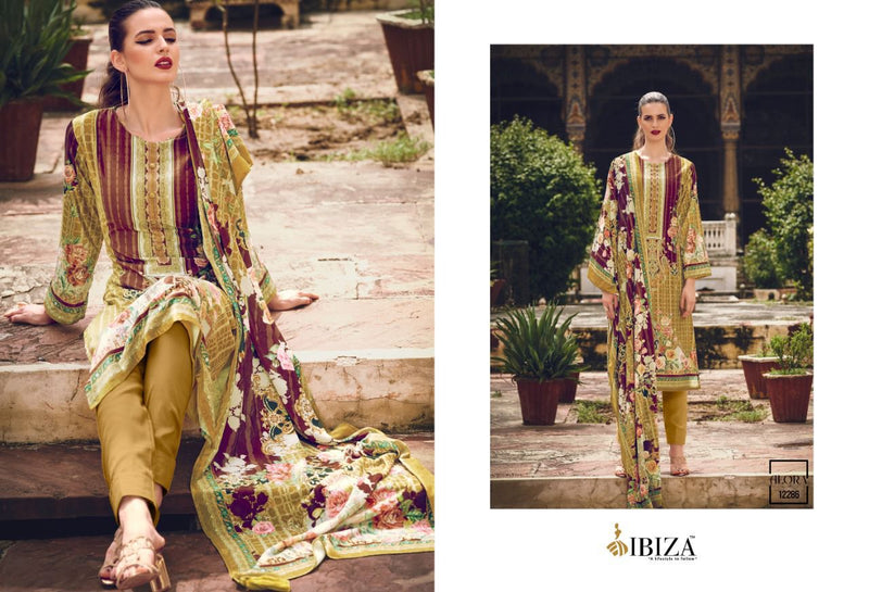 Ibiza Alora Velvet With Printed Work Stylish Designer Pakistani Salwar Kameez