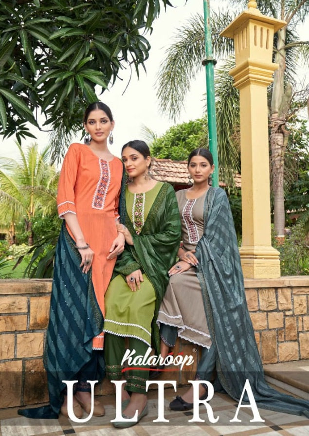 Kalaroop Kajree Fashion Altra With Fancy Work Stylish Designer Attractive Look Casual Wear Kurti