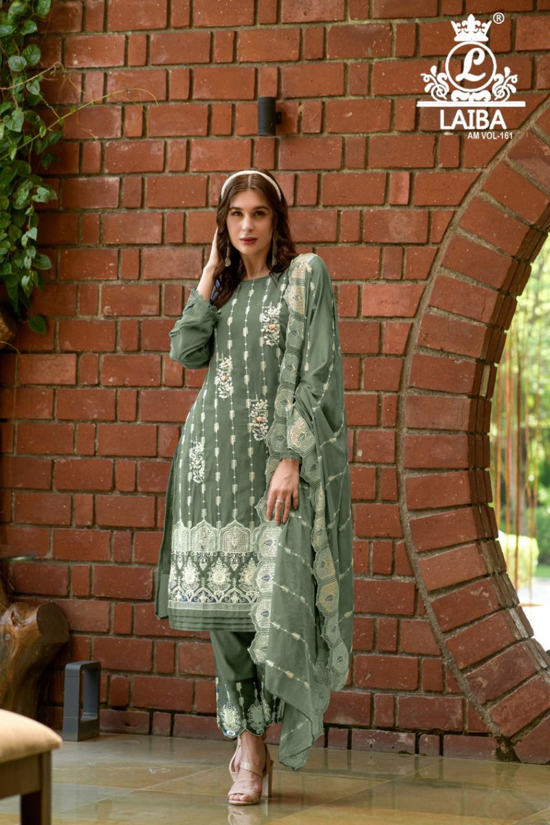 Laiba Dno Am 161 Georgette With Embroidery Work Stylish Designer Party Wear Kurti