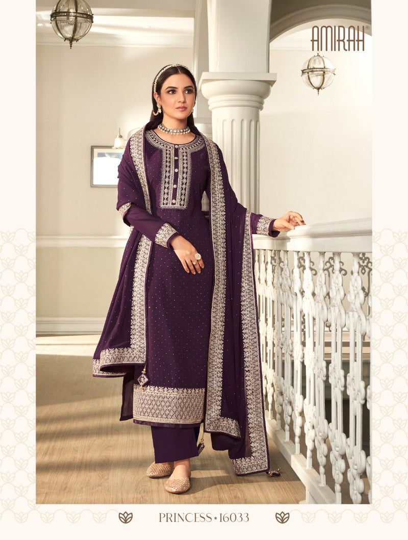 Amirah Princess Fine Georgette Stylish Fancy Party Wear Salwar Kameez