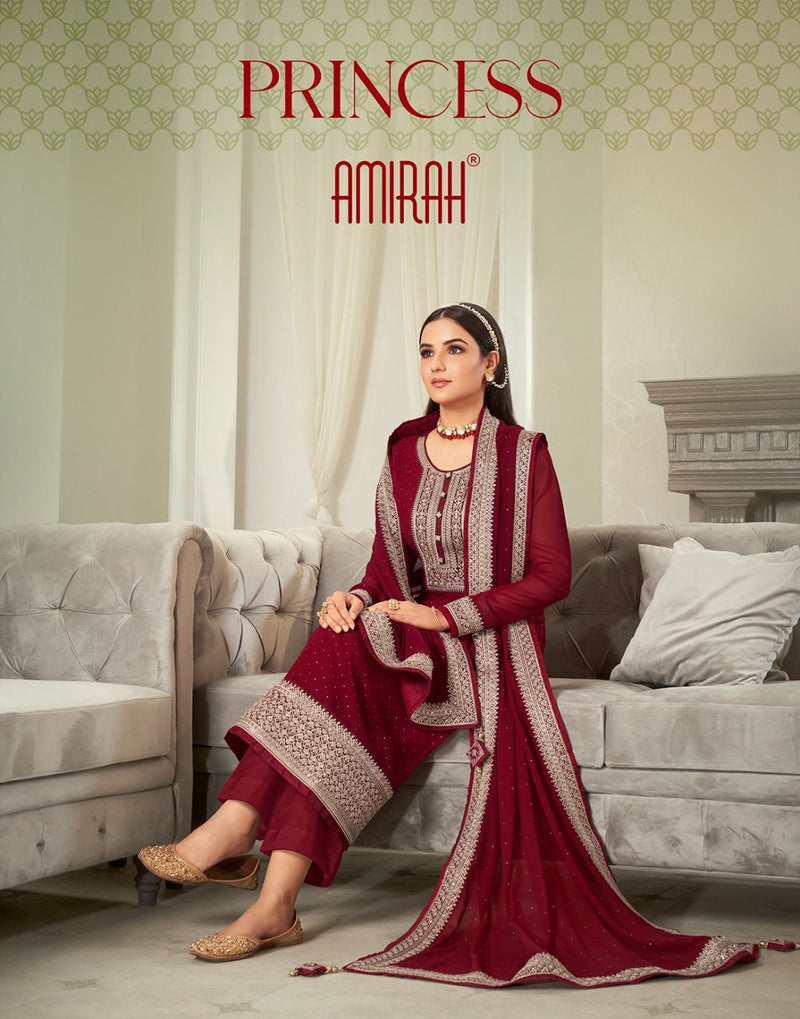 Amirah Princess Fine Georgette Stylish Fancy Party Wear Salwar Kameez