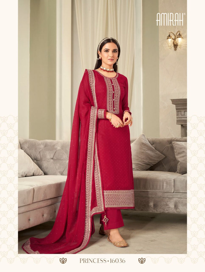 Amirah Princess Fine Georgette Stylish Fancy Party Wear Salwar Kameez