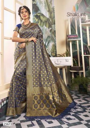 Shakunt Amrusha Fabric Fancy Saree In Silk