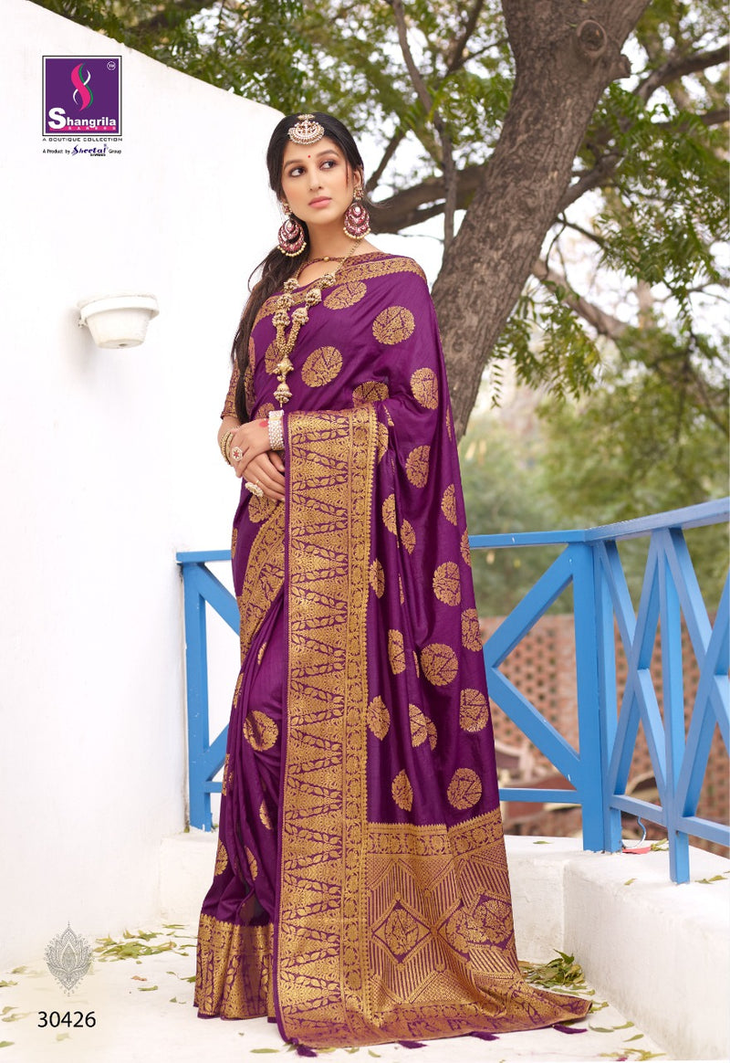Shangrila Prints Ananta Silk Saree Original Zari Silk Colour In Silk