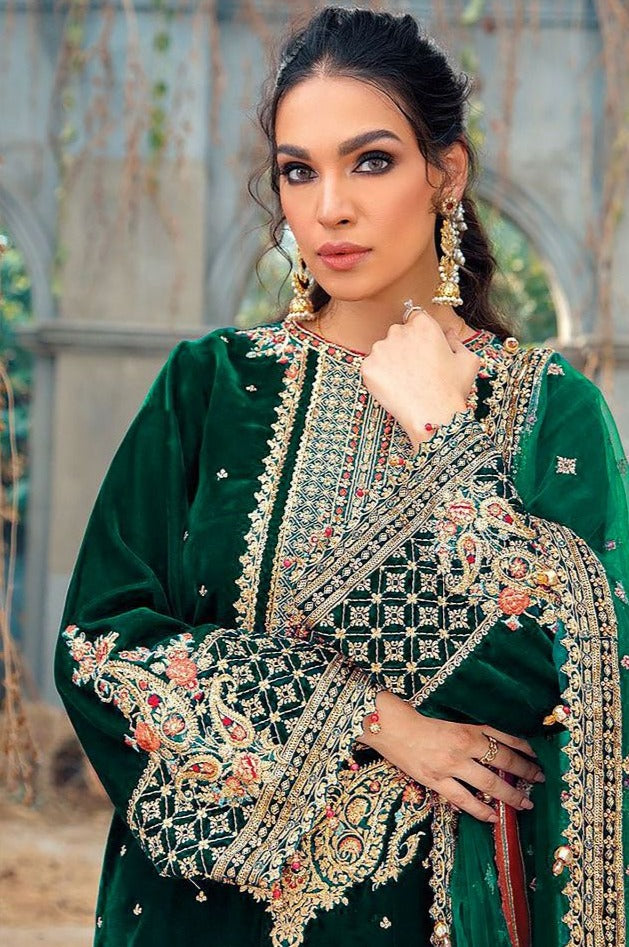 Deepsy Suit Anaya Vol 22 Dno 1176 A Velvet With Heavy Embroidery Work Stylish Designer Party Wear Salwar Kameez