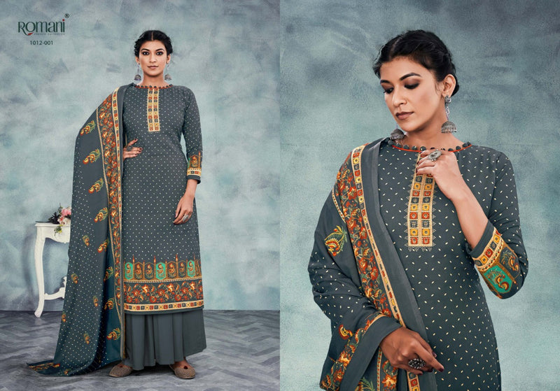 Romani Anokhi Soft Cotton Stylish Party Wear Salwar Suits With Digital Print