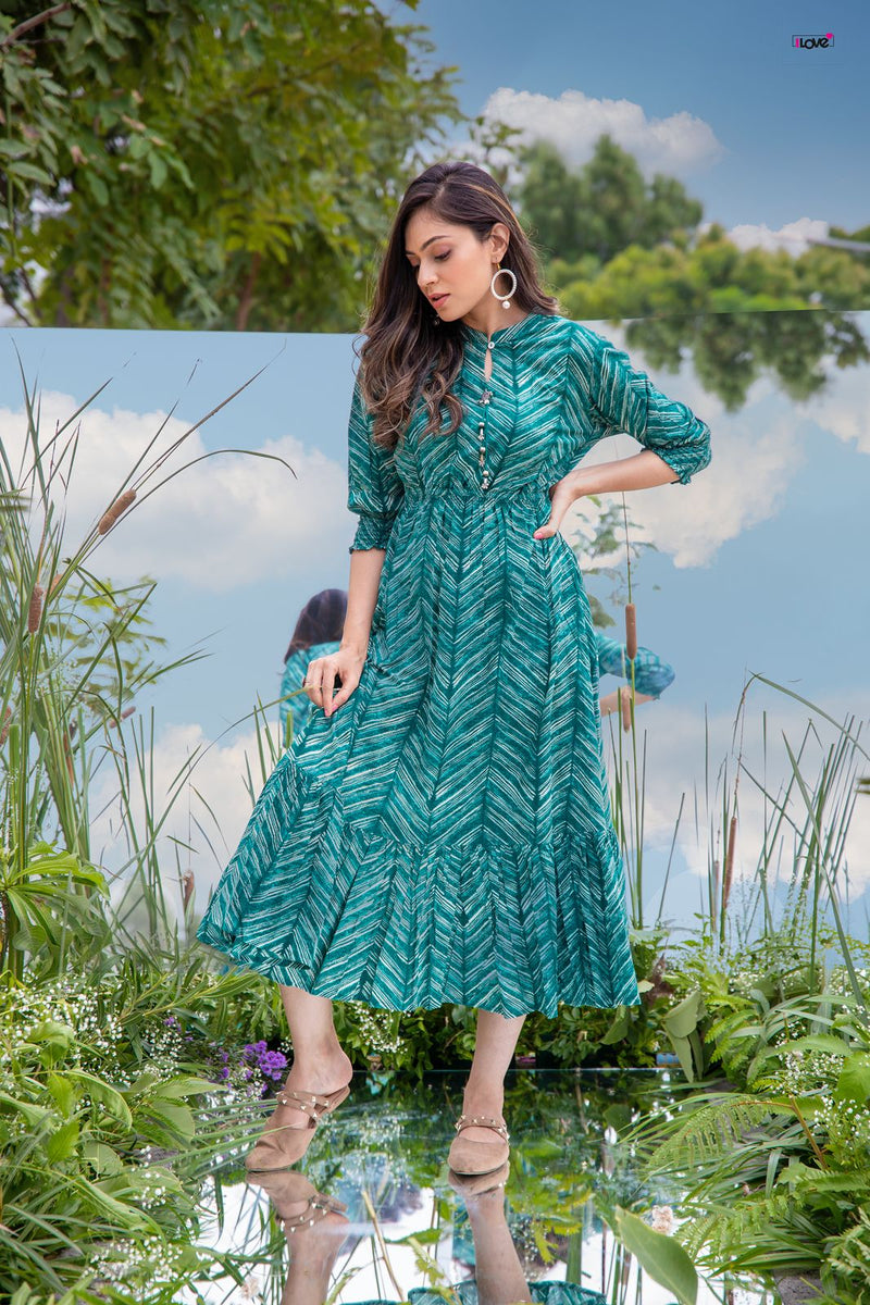 S4u Shivali Anokhi Cotton Rayon Stylish Designer Kurti Collection