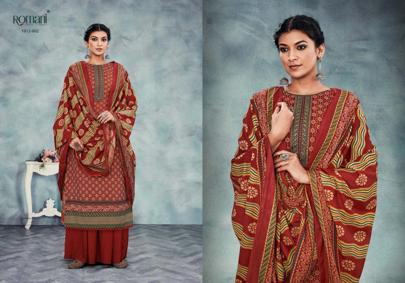 Romani Anokhi Soft Cotton Stylish Party Wear Salwar Suits With Digital Print