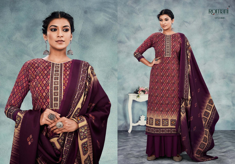 Romani Anokhi Soft Cotton Stylish Party Wear Salwar Suits With Digital Print