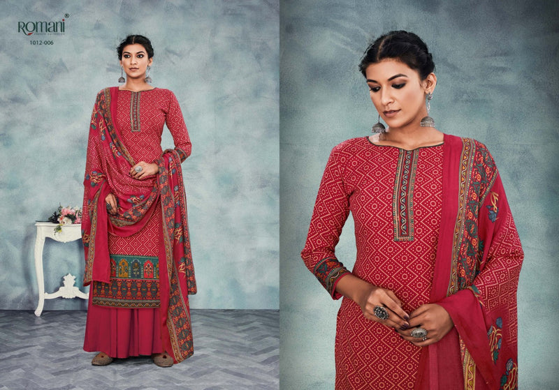 Romani Anokhi Soft Cotton Stylish Party Wear Salwar Suits With Digital Print