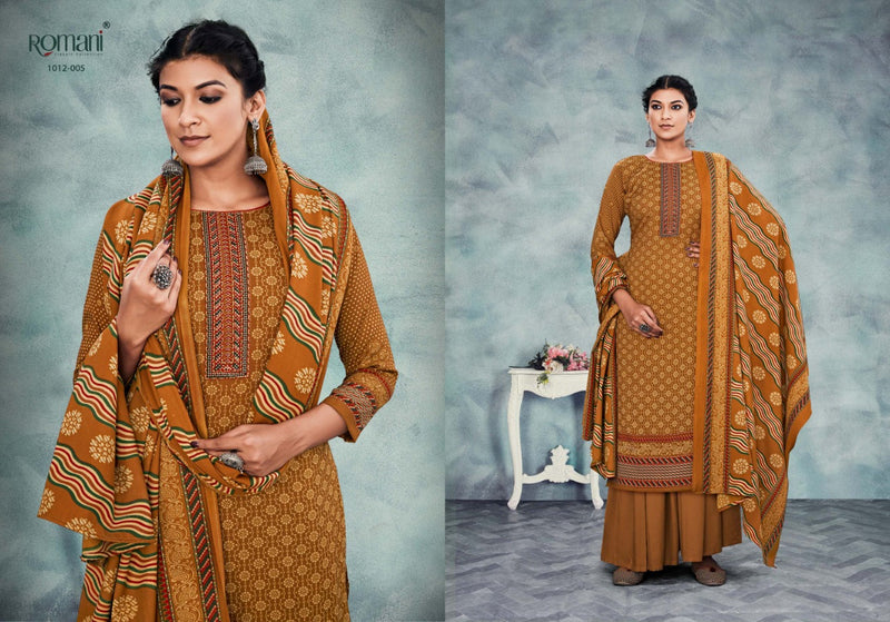 Romani Anokhi Soft Cotton Stylish Party Wear Salwar Suits With Digital Print