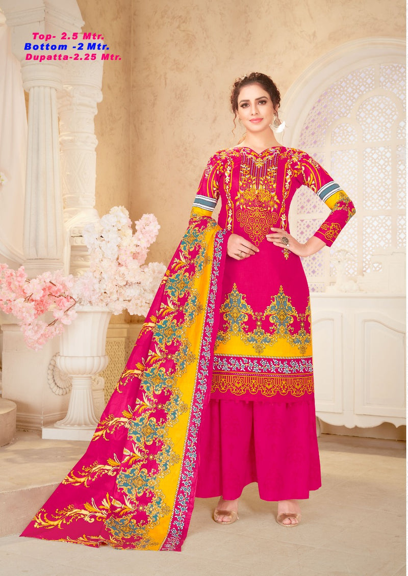 Apna Cotton Razia Sultan Vol 32 Cotton Fancy Dress Salwar Suit