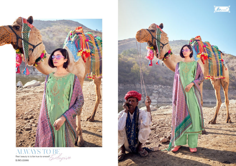 Kesar Armeena Vol 6 Silk Embroidered Designer Party Wear Salwar Suits