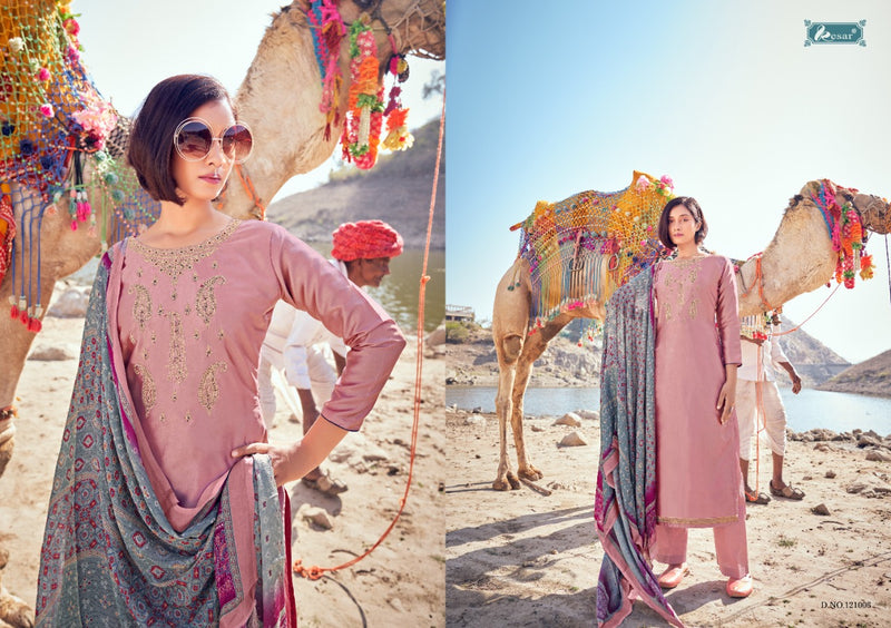 Kesar Armeena Vol 6 Silk Embroidered Designer Party Wear Salwar Suits