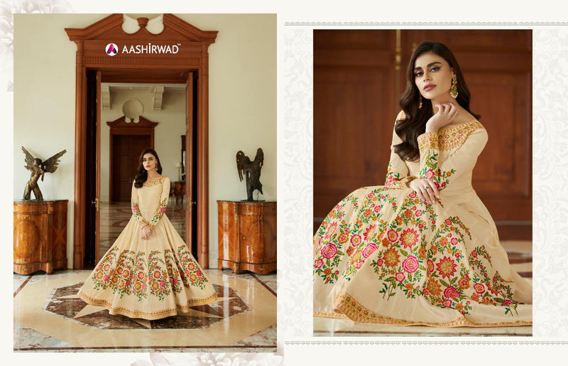Aashirwad Creation Mor Bagh Queen Mulberry Queen Partywear Designer Gown Collection