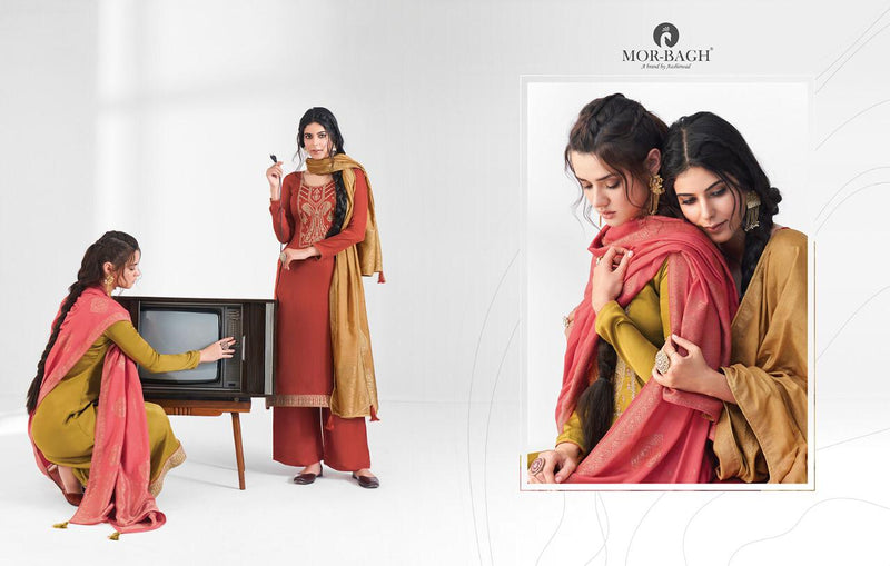 Aashirwad Creation Sangeet Premium Silk Fancy Designer Exclusive Salwar Suits