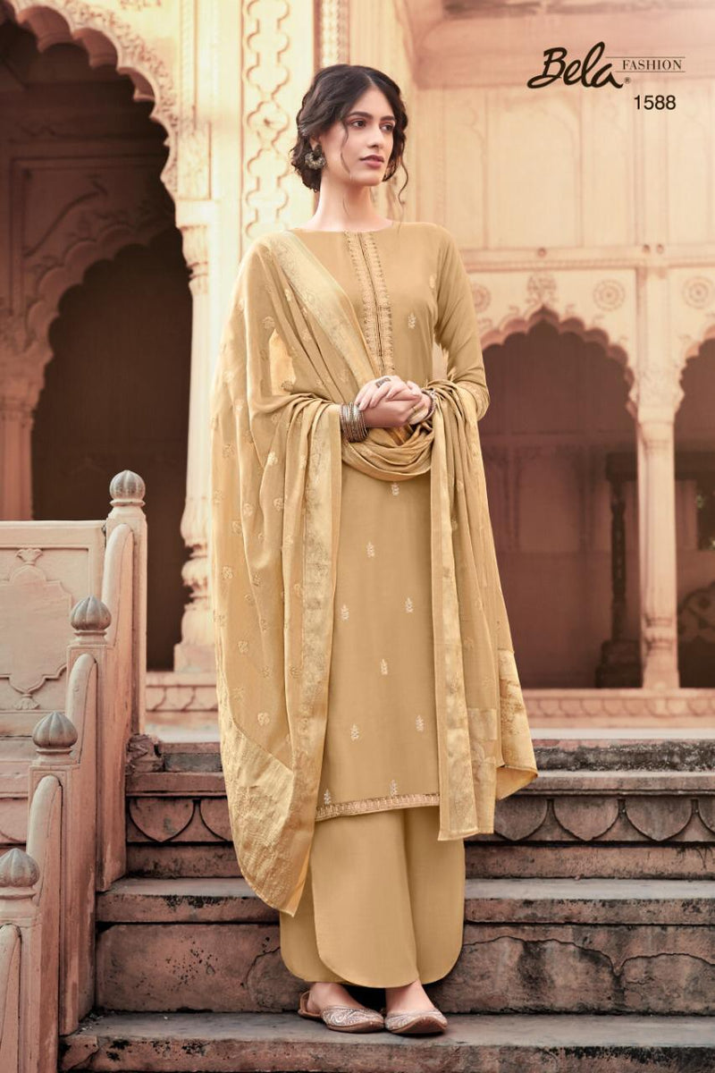 Bela Fashion Aasna Vol 2 Fancy Designer Salwar Suits In Viscose Muslin