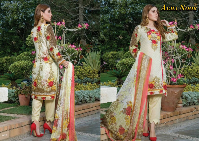 Agha Noor Vol 2 Lawn Cotton Fancy Salwar Suits