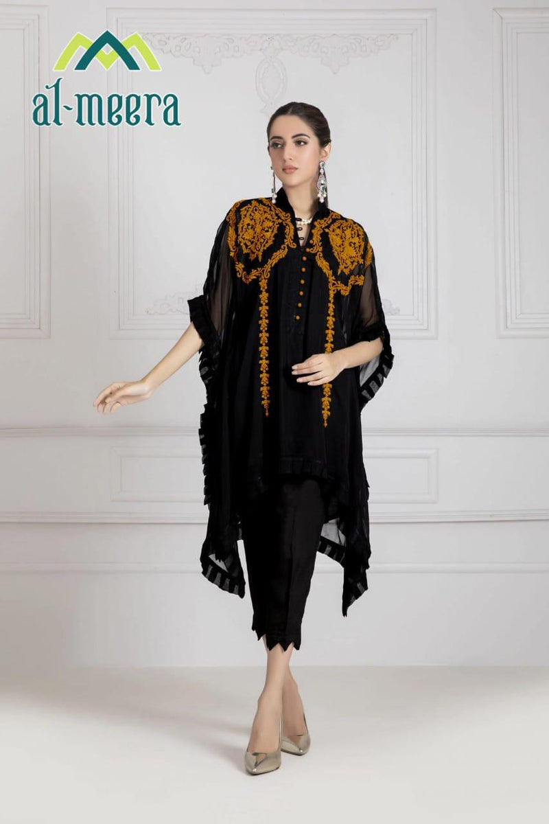 Al Meera D No 1131 Fox Georgette With Fancy Designer Work Casual Wear Bottom With Kurtis