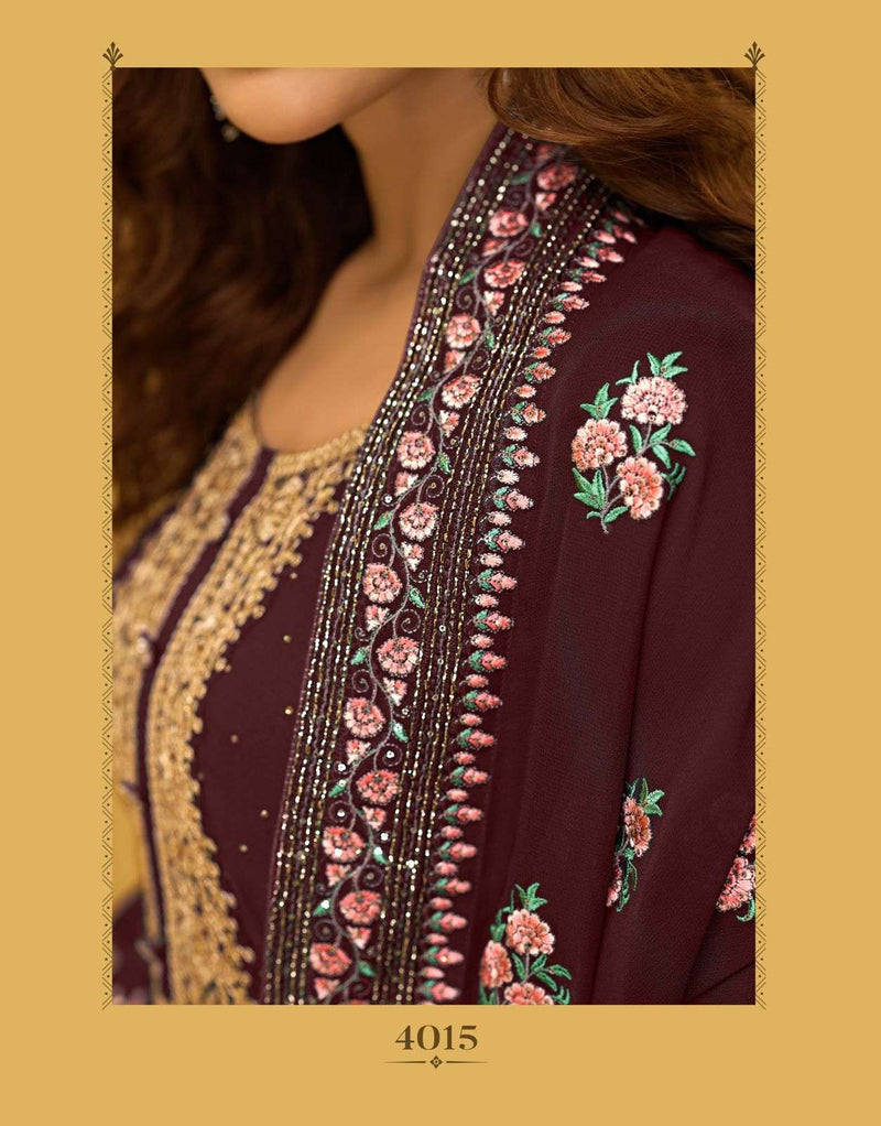 Alizeh Almora Vol 3 Georgette Heavy Embroidered Handwork Salwar Suit