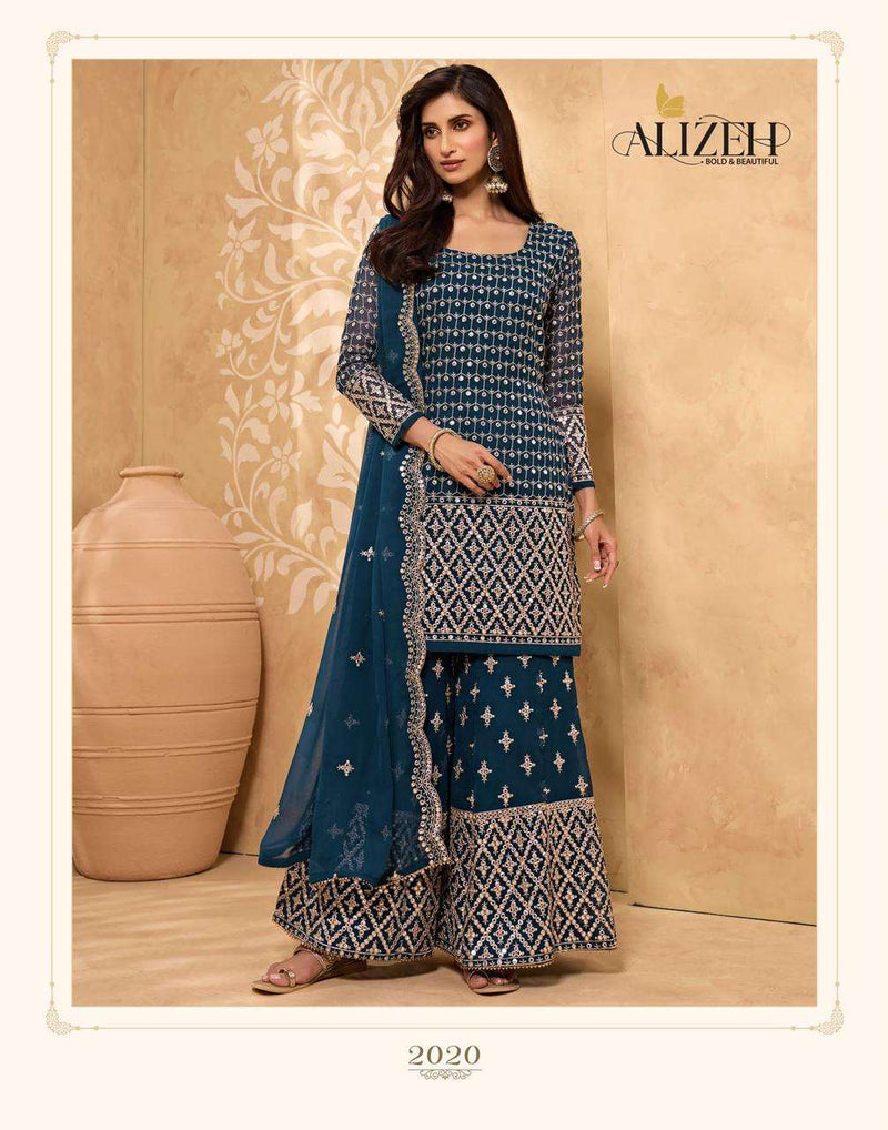 Alizeh Zaida Vol 5 Georgette Designer Partywear Stylish Salwar Suit