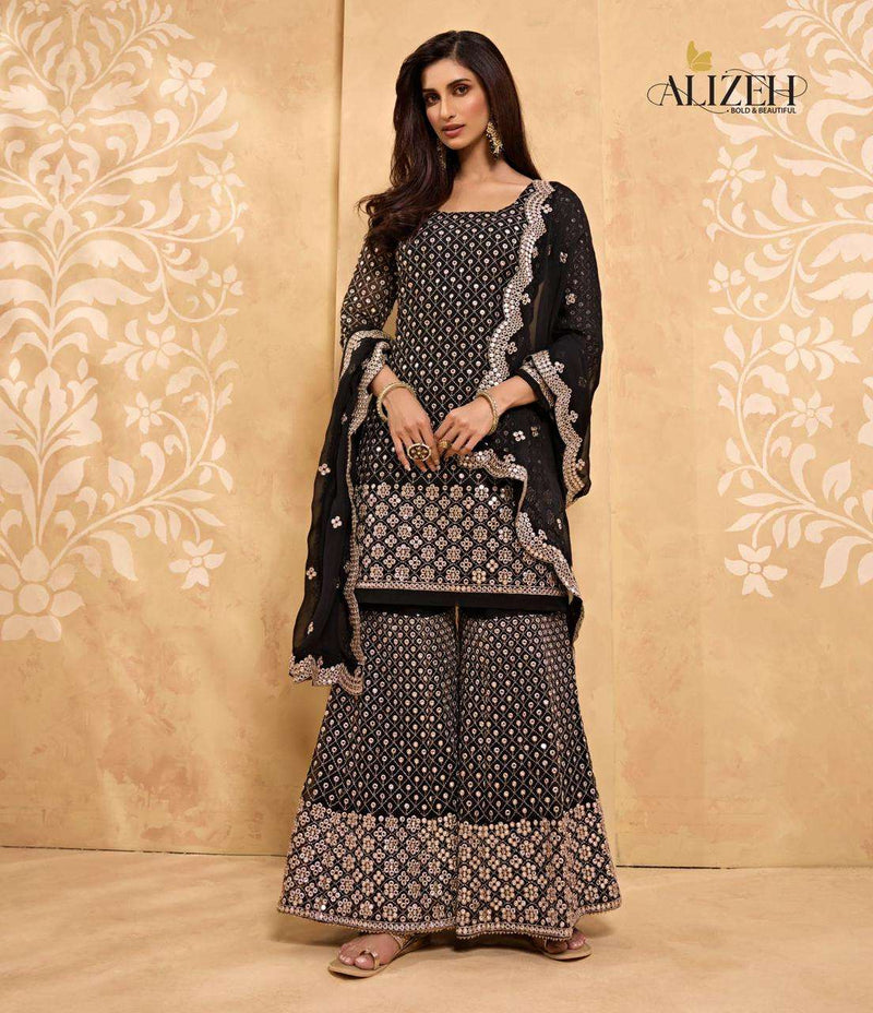 Alizeh Zaida Vol 5 Georgette Designer Partywear Stylish Salwar Suit