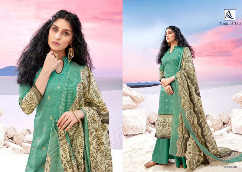 Alok Suit Mughal Era Jam Digital Print Casual Wear Salwar Suits