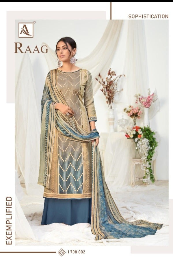 Alok Suit Raag Pure Jam Digital Style Print Fancy Designer Salwar kameez