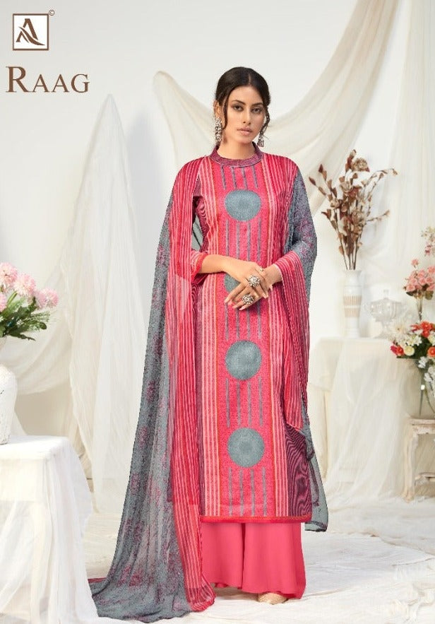 Alok Suit Raag Pure Jam Digital Style Print Fancy Designer Salwar kameez