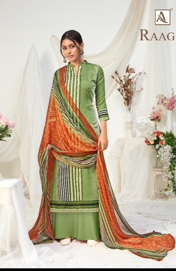 Alok Suit Raag Pure Jam Digital Style Print Fancy Designer Salwar kameez
