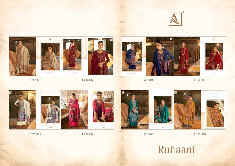 Alok Suit Ruhaani Pashmina Designer Weaving Jacquard  Suit