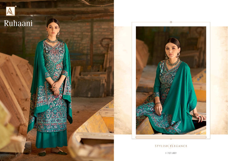 Alok Suit Ruhaani Pashmina Designer Weaving Jacquard  Suit