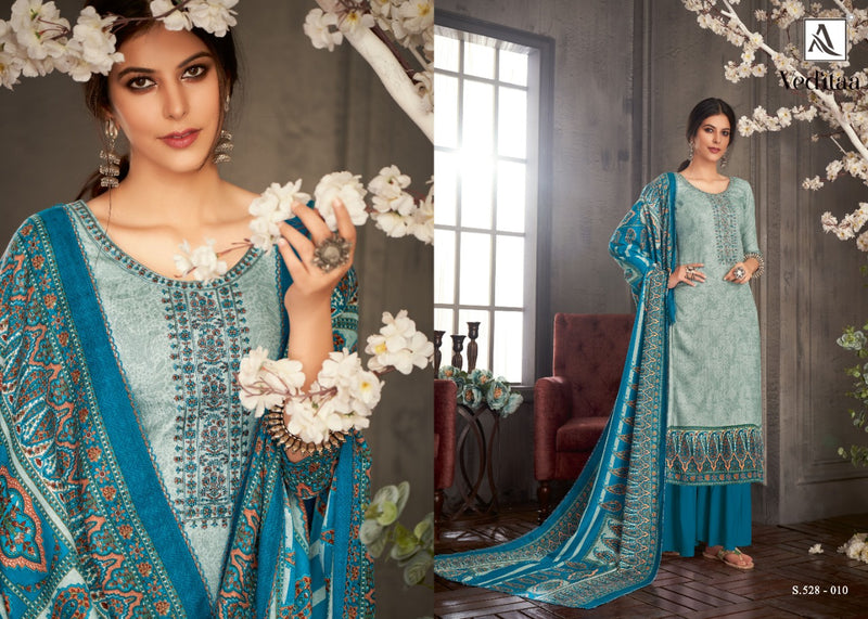 Alok Suit Veditaa Pure Wool Pashmina Designer Casual Wear Salwar Kameez