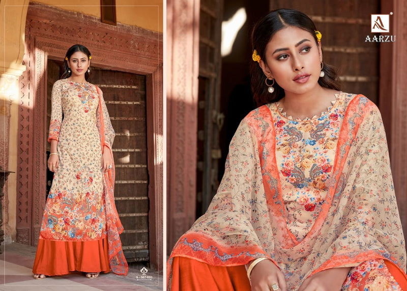 Alok Suits Launch Aarzu Jam Cotton Digital Print With Diamond Work Exclusive Pakistani Salwar Kameez