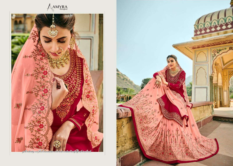 Amyra Designer Panghat Vol 10 Blooming Georgette With Heavy Diamond Work