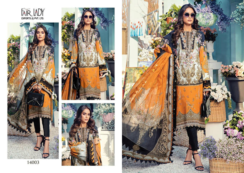 Anaya Embroidery Collection By Fairlady With Lawn Cotton Pakistani Stylish Designer Salwar Kameez