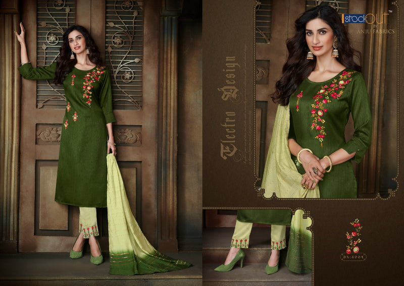 Anju Fabrics Mohabbatein Silk Fancy Designer Kurti