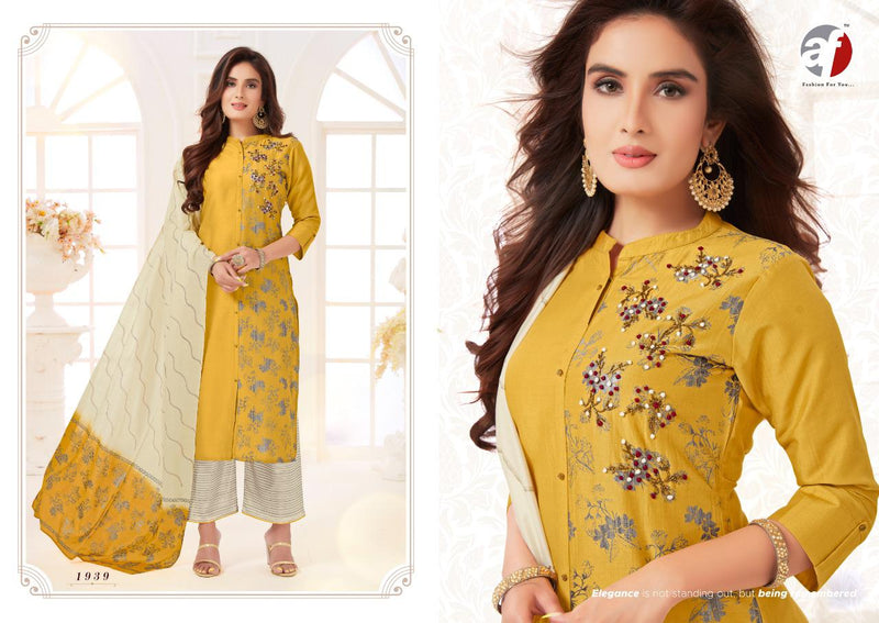 Anju Fashion Zoya Bemberg Silk With New Look Fancy Kurti